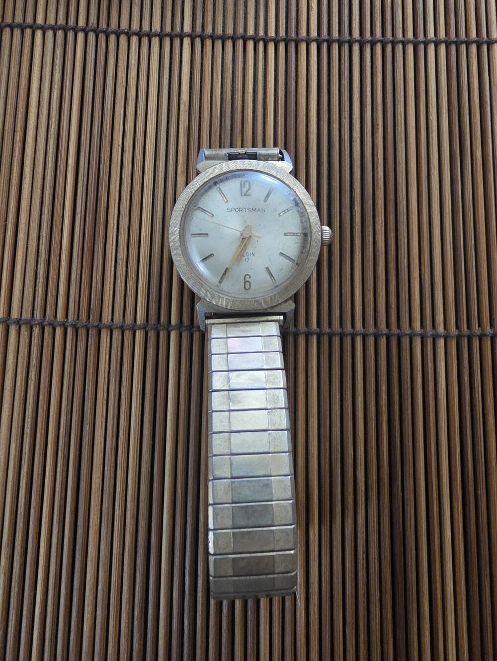 Sportsman Elgin 17 Goldtone Watch (Vintage)
